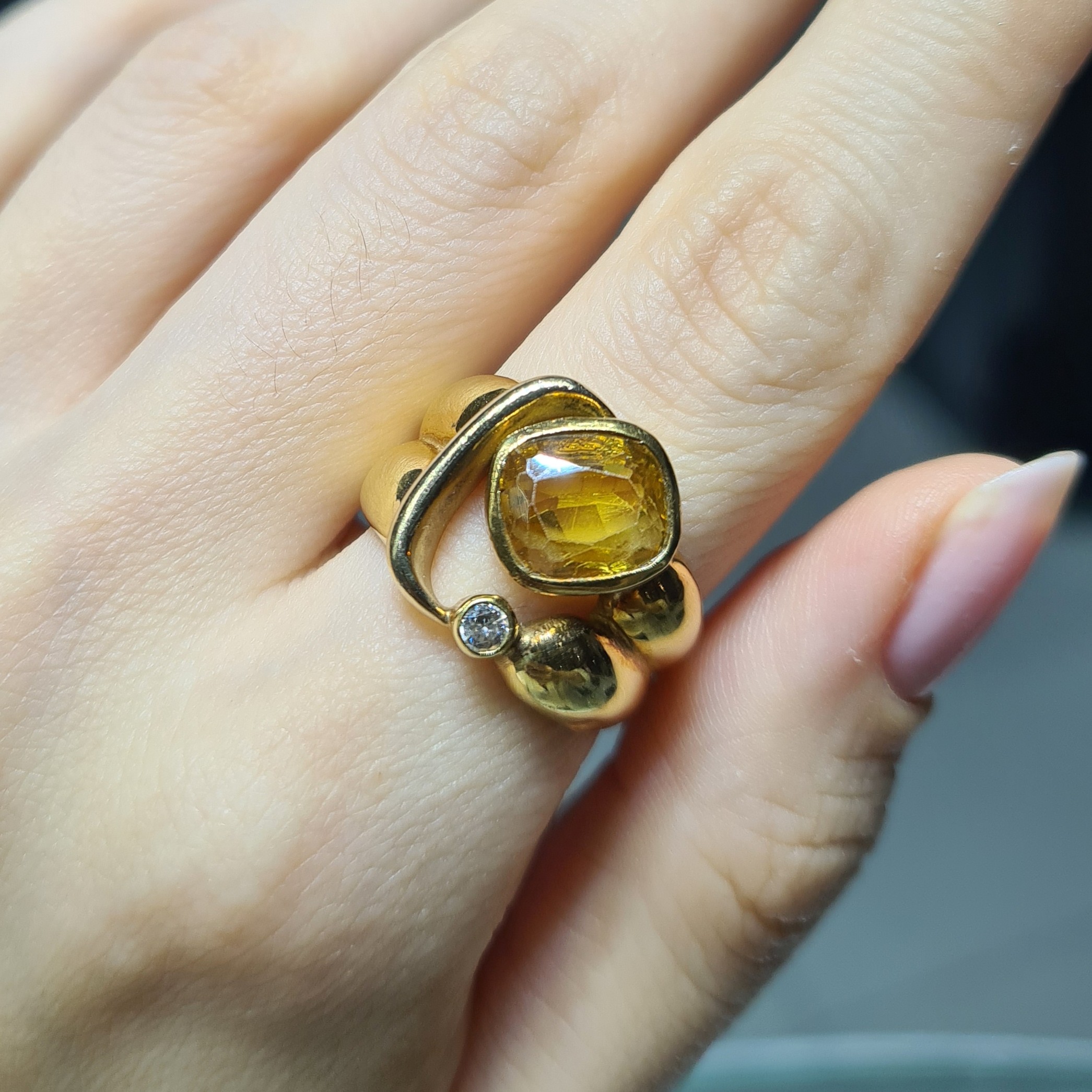 Pırlanta 0,04 Karat Yüzük X008020