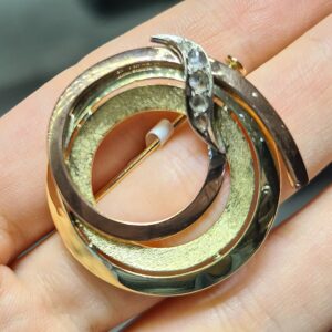 2.El Pırlanta 0,15 Karat Broş X008166