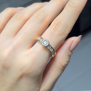 2.El Pırlanta 0,67 Karat Yüzük ALM1100