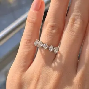 2. El Pırlanta 0,95 Karat Beştaş Yüzük