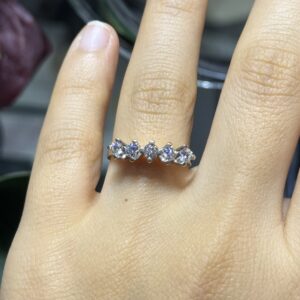 2.El Pırlanta 0,55 Karat Beştaş Yüzük X008504