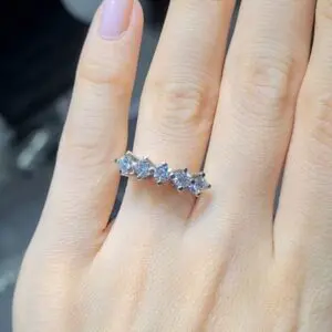 2.El Pırlanta 0,75 Karat Beştaş Yüzük X008352