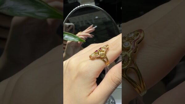 2.El Pırlanta 0,06 Karat Yüzük ürün videosu
