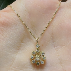 2.EL Pırlanta 0,12 Karat Kolye X008585