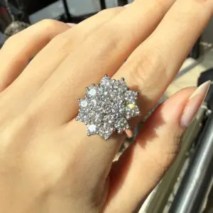 2.EL Pırlanta 4,10 Karat Yüzük X008577