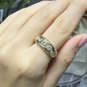 2.El Pırlanta 0,45 Karat Yüzük X008600