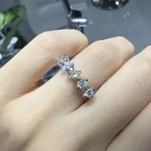 2.El Pırlanta 0,60 Ct Beştaş Yüzük X008675
