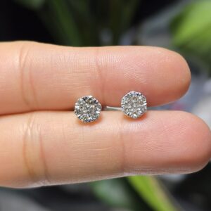 2.El Pırlanta 0,46 Ct Koronet Küpe X008805